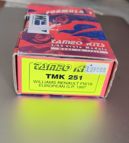 Tameo kit montare f1 - da, 1/43