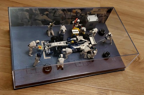 Diorama potstop bmw williams - diorama,