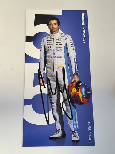 Carlos sainz firmata - sainz, 2026